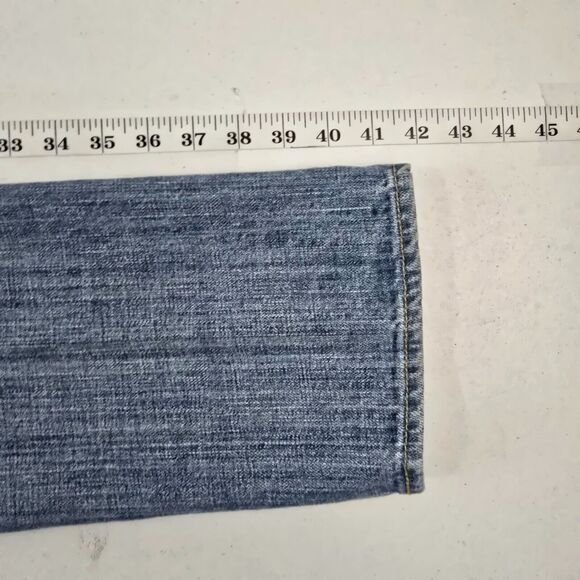 Levi's 501 button fly jeans blue 29x32 denim light‎ wash 5002 - Picture 7 of 13